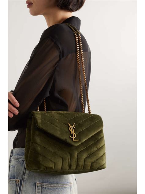 ysl mini lou bag|ysl loulou suede bag.